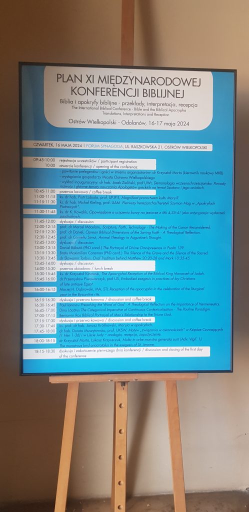 XI Międzynarodowa Konferencja Biblijna w Odolanowie