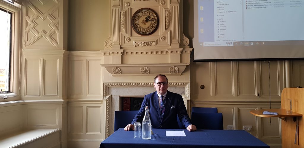 Zdjecie z wydarzenia: Konferencja w Oksfordzie