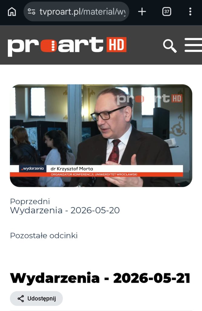 Zdjęcie z wydarzenia: XIII Międzynarodowa Konferencja Biblijna UWr w Południowej Wielkopolsce